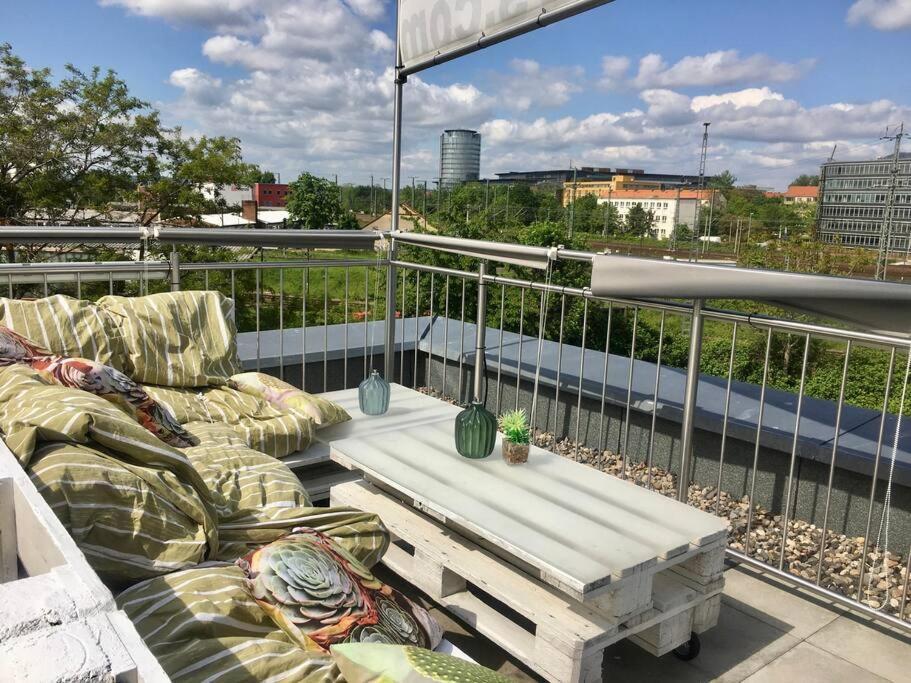 Vip Design Apartment M. Dachterrasse Dresden Exterior photo